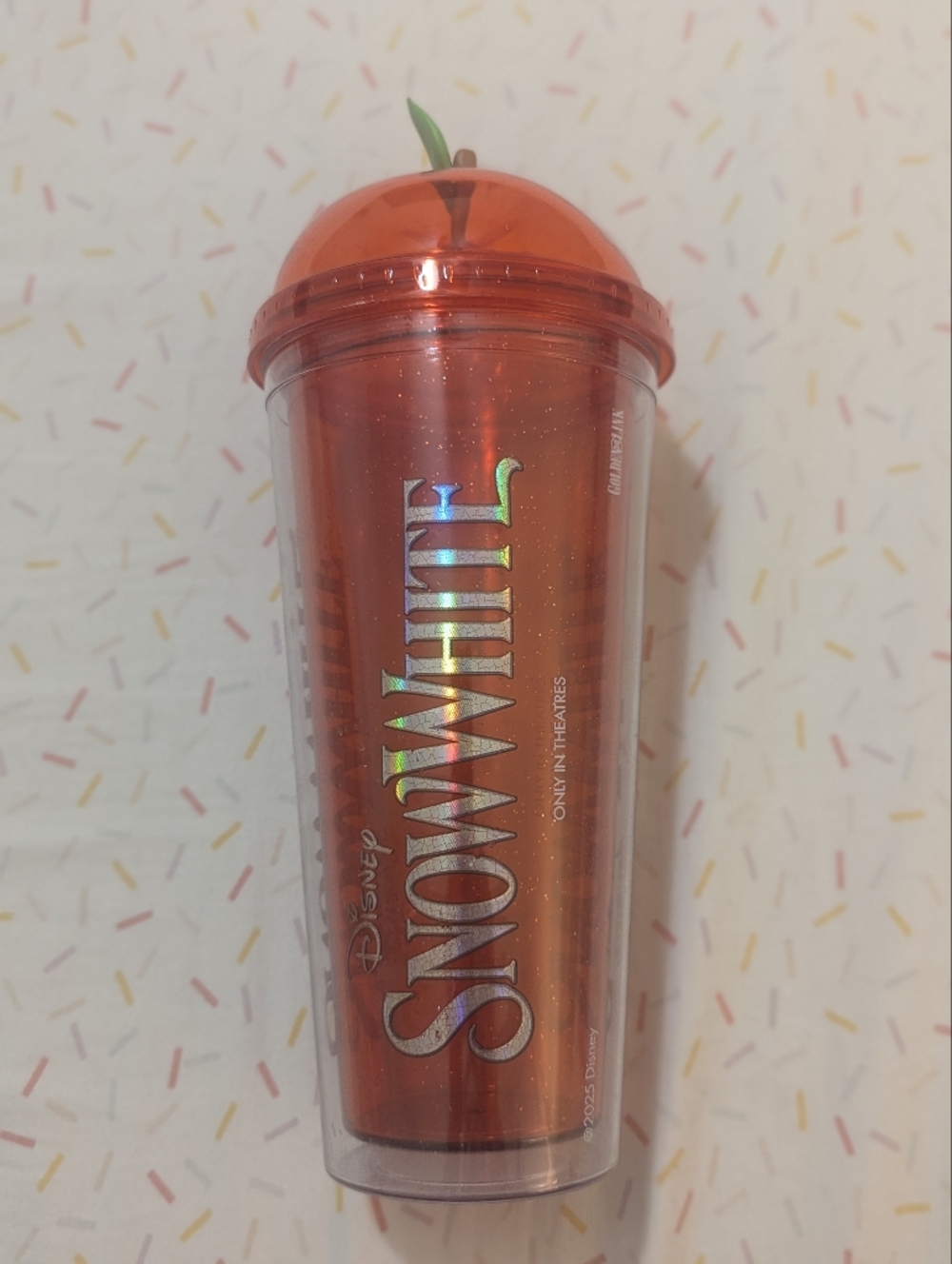 Disney Snow White Domed Apple Tumbler